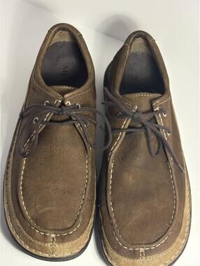 Merrell Brown Leather Casual Shoes Mens 13